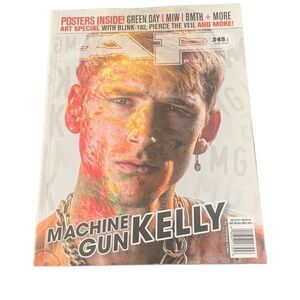 Pre Owned Alternative Press AP April 2017 Issue #345.1 Machine Gun Kelly